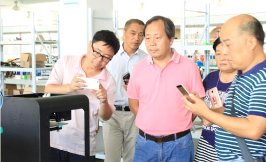 安徽省機械行業(yè)聯合會、鑄造協會企業(yè)代表參觀創(chuàng)立德工廠